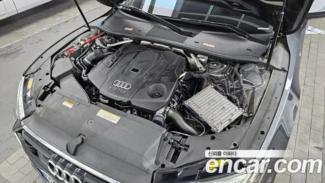 2021 Audi A7 (4K) 50 TDI Quattrp Premium Sold VIN WAUZZZF25MN019515 – engine bay 2021 Audi A7 (4K) 50 TDI Quattrp Premium Sold VIN WAUZZZF25MN019515 – engine bay