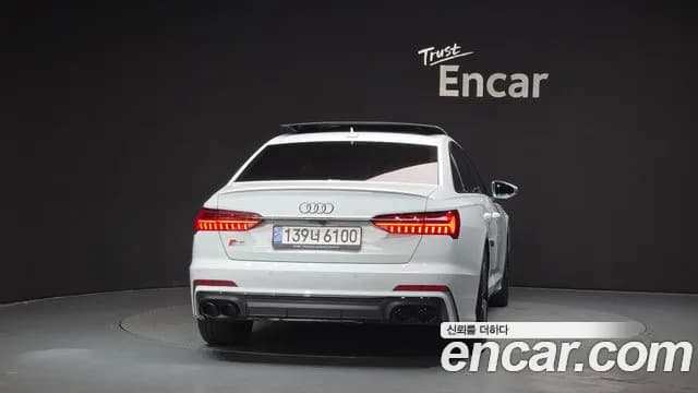 2022 Audi S6 (C8) 3.0 TDI Quattro Sold VIN WAUZZZF2XNN044511 – rear exterior 2022 Audi S6 (C8) 3.0 TDI Quattro Sold VIN WAUZZZF2XNN044511 – rear exterior