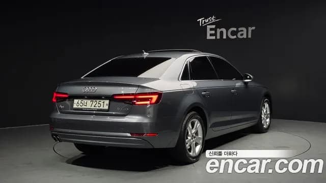 2018 Audi A4 (B9) 35 TDI Premium Sold VIN WAUZZZF42JA183843 – rear exterior 2018 Audi A4 (B9) 35 TDI Premium Sold VIN WAUZZZF42JA183843 – rear exterior