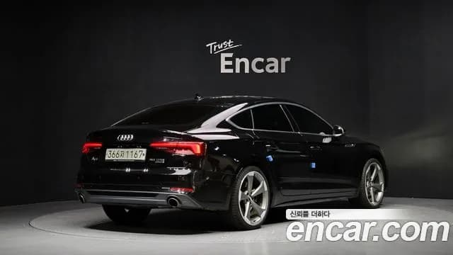 2019 Audi A5 (F5) 45 TFSI Quattro Premium Sportback Sold VIN WAUZZZF52KA078715 – front exterior 2019 Audi A5 (F5) 45 TFSI Quattro Premium Sportback Sold VIN WAUZZZF52KA078715 – front exterior