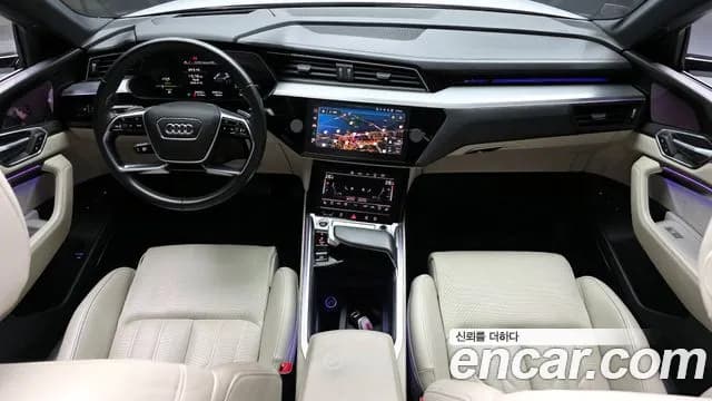2021 Audi e-tron 55 Quattro Sportback Sold VIN WAUZZZGE2MB043233 – dashboard 2021 Audi e-tron 55 Quattro Sportback Sold VIN WAUZZZGE2MB043233 – dashboard
