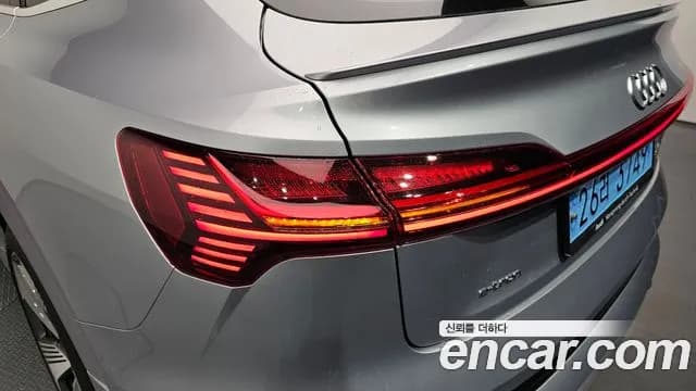 2022 Audi e-tron 55 Quattro Sportback Sold VIN WAUZZZGE9NB001630 – rear exterior 2022 Audi e-tron 55 Quattro Sportback Sold VIN WAUZZZGE9NB001630 – rear exterior