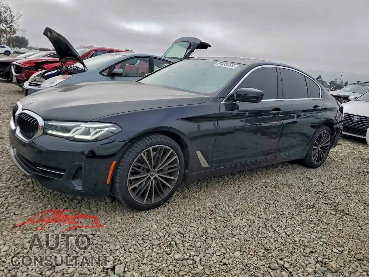 2023 BMW 5 SERIES Damaged VIN WBA13BJ08PCL27399 – front exterior 2023 BMW 5 SERIES Damaged VIN WBA13BJ08PCL27399 – front exterior