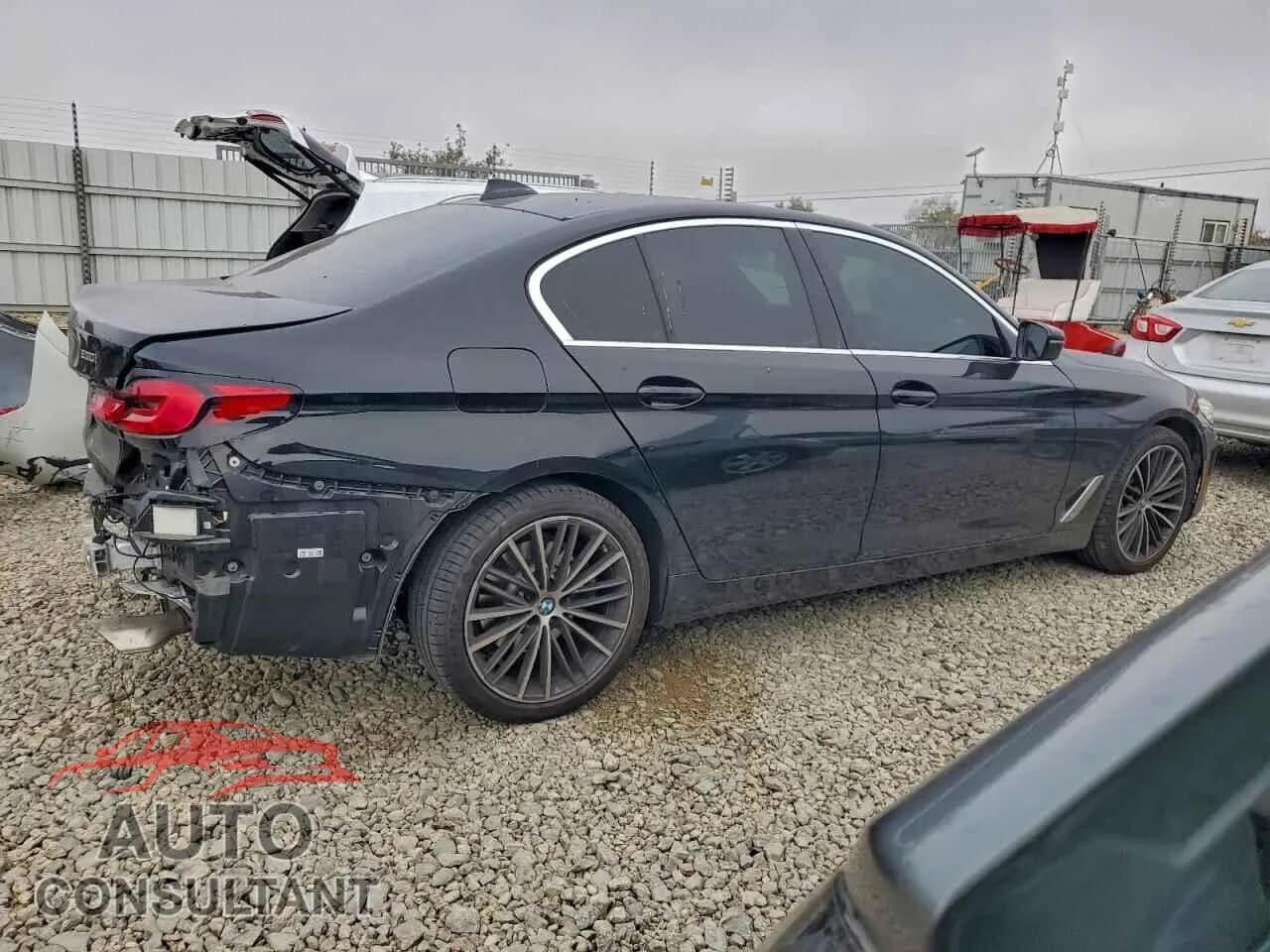 2023 BMW 5 SERIES Damaged VIN WBA13BJ08PCL27399 – side profile 2023 BMW 5 SERIES Damaged VIN WBA13BJ08PCL27399 – side profile