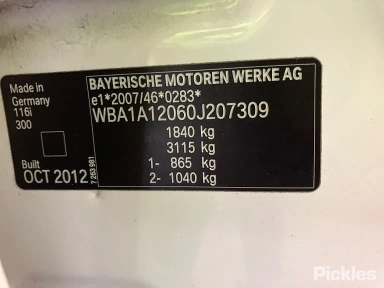 2013 BMW 1 Series Used VIN WBA1A12060J207309 – photo 24 2013 BMW 1 Series Used VIN WBA1A12060J207309 – photo 24
