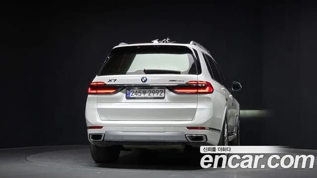 2023 BMW X7 (G07) xDrive 40d Design Pure Excellence 6-Seater Sold VIN WBA21EN03P9R12989 – rear exterior 2023 BMW X7 (G07) xDrive 40d Design Pure Excellence 6-Seater Sold VIN WBA21EN03P9R12989 – rear exterior