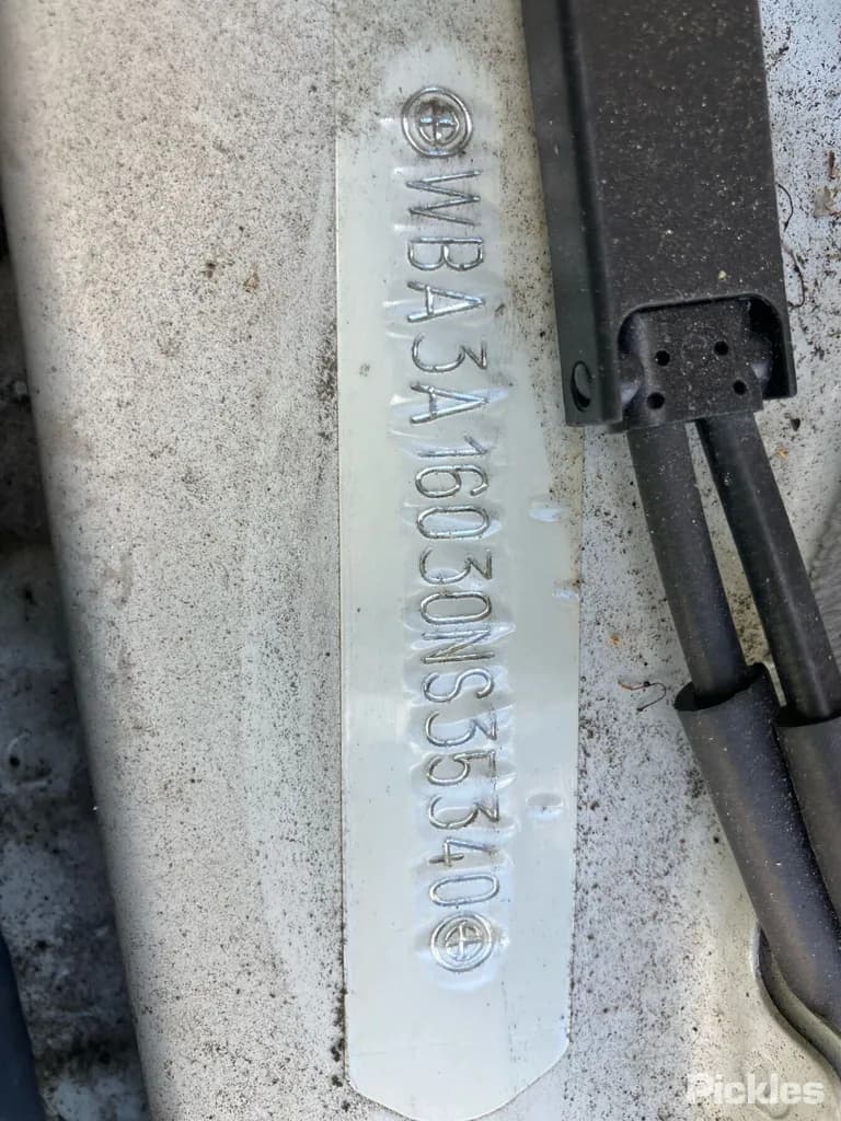 2013 BMW 3 Series Used VIN WBA3A16030NS35340 – trunk area 2013 BMW 3 Series Used VIN WBA3A16030NS35340 – trunk area