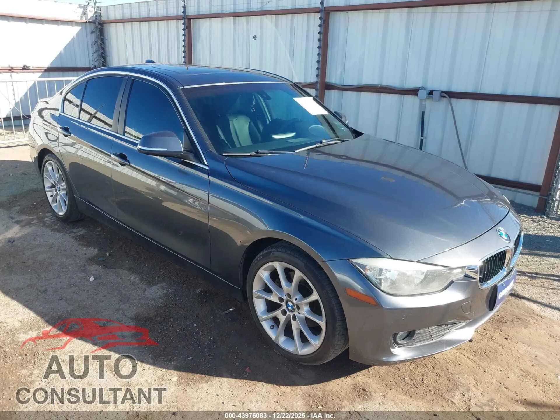 2015 BMW 320I Damaged VIN WBA3B1G53FNN91366 – front exterior 2015 BMW 320I Damaged VIN WBA3B1G53FNN91366 – front exterior