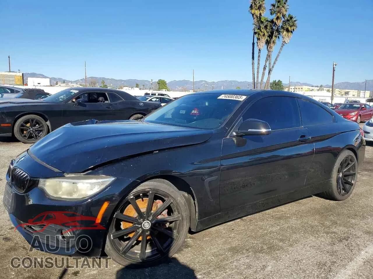 2014 BMW 4 SERIES Damaged VIN WBA3N7C52EF718990 – front exterior 2014 BMW 4 SERIES Damaged VIN WBA3N7C52EF718990 – front exterior