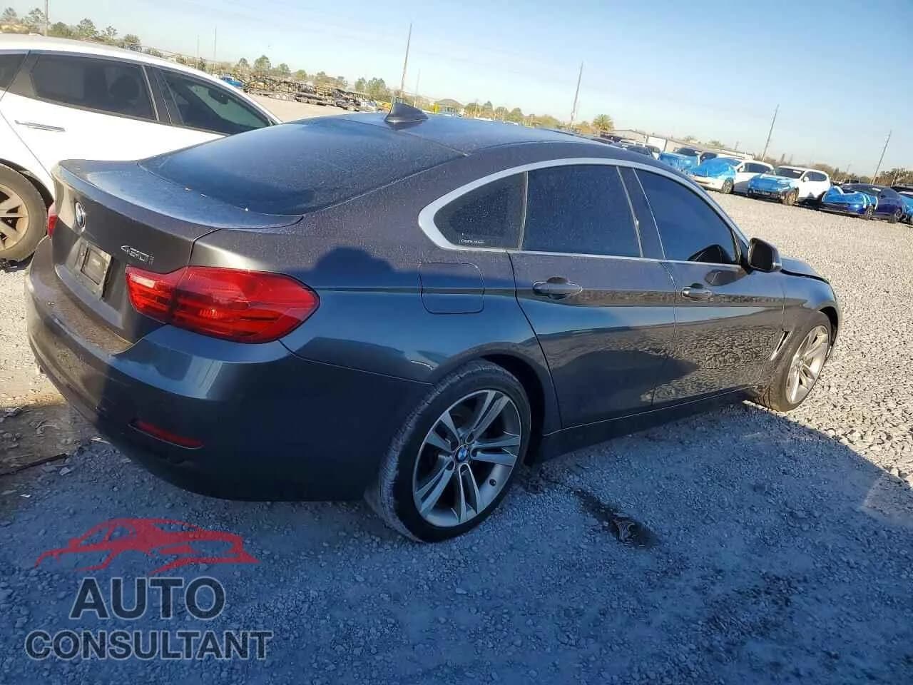 2017 BMW 4 SERIES Damaged VIN WBA4F7C30HG787644 – side profile 2017 BMW 4 SERIES Damaged VIN WBA4F7C30HG787644 – side profile