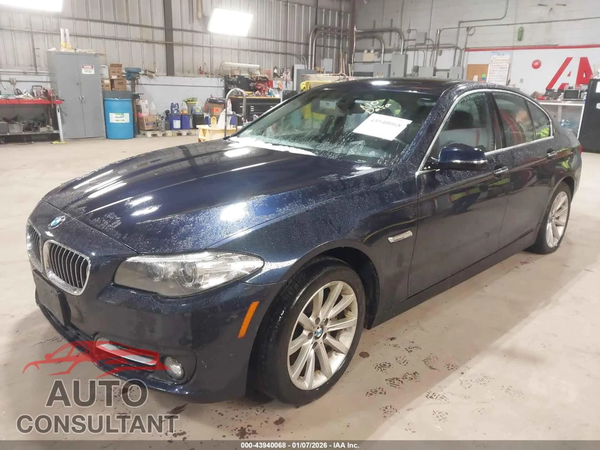 2015 BMW 535I Damaged VIN WBA5B3C53FD543799 – rear exterior 2015 BMW 535I Damaged VIN WBA5B3C53FD543799 – rear exterior