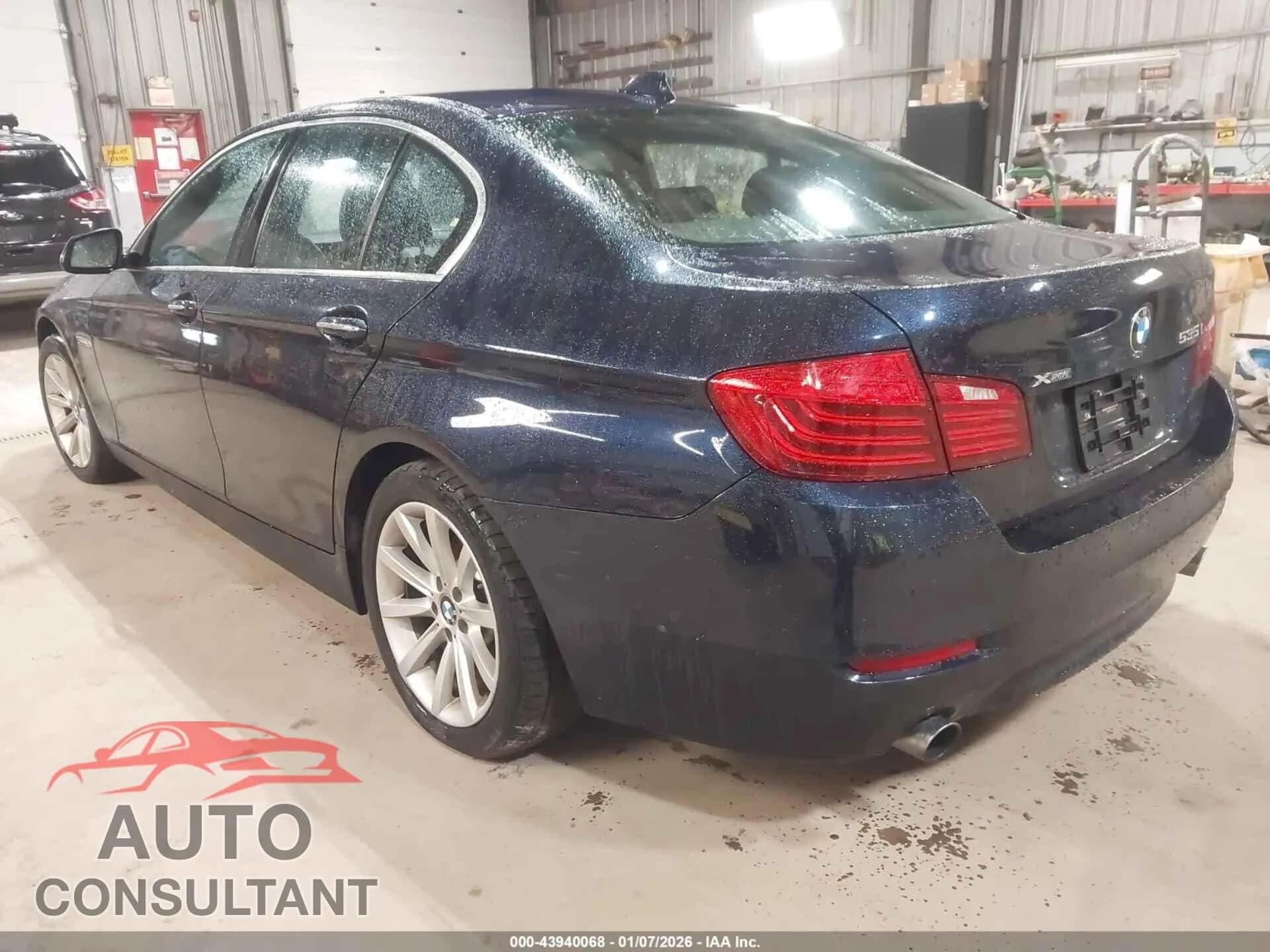2015 BMW 535I Damaged VIN WBA5B3C53FD543799 – side profile 2015 BMW 535I Damaged VIN WBA5B3C53FD543799 – side profile