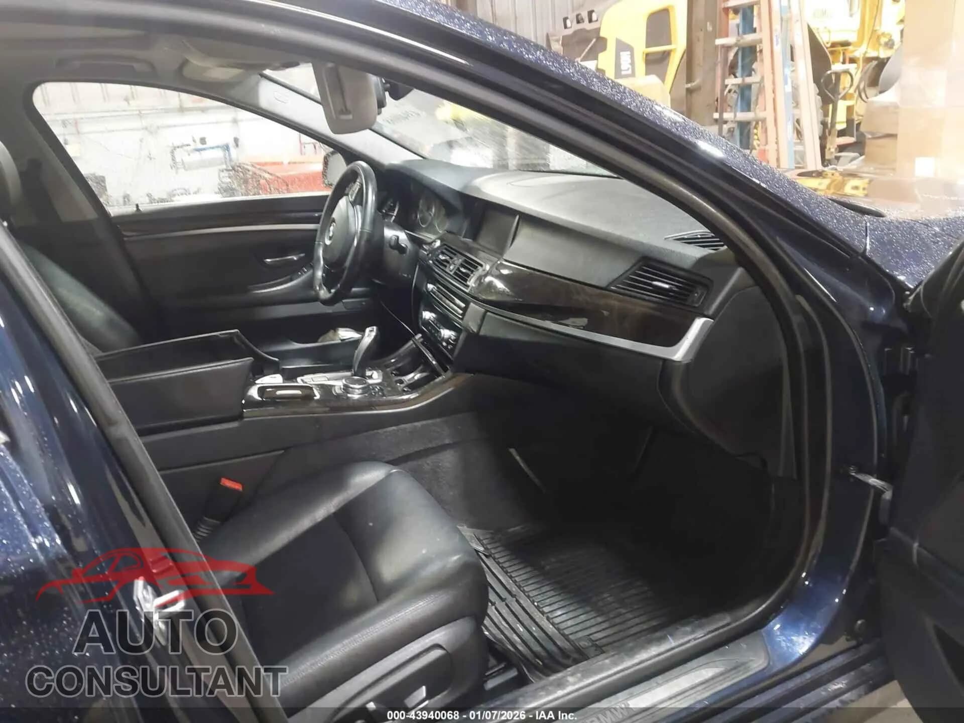 2015 BMW 535I Damaged VIN WBA5B3C53FD543799 – interior seats 2015 BMW 535I Damaged VIN WBA5B3C53FD543799 – interior seats