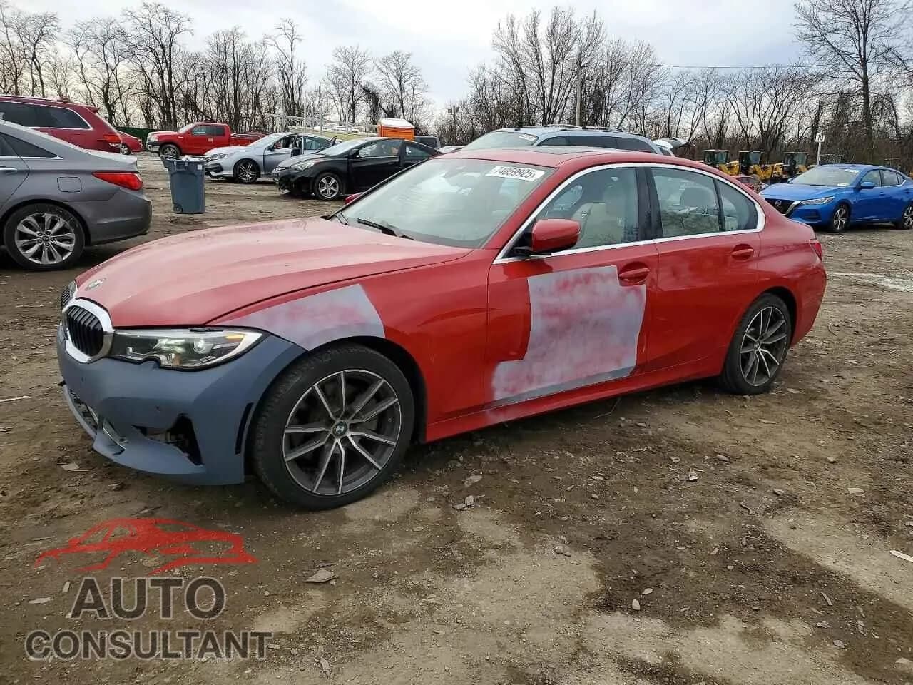 2020 BMW 3 SERIES Damaged VIN WBA5R1C04LFH85282 – front exterior 2020 BMW 3 SERIES Damaged VIN WBA5R1C04LFH85282 – front exterior