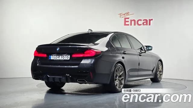 2023 BMW 5Series (G30) 530i M Sport Package Sold VIN WBA71BH05PCL28337 – rear exterior 2023 BMW 5Series (G30) 530i M Sport Package Sold VIN WBA71BH05PCL28337 – rear exterior