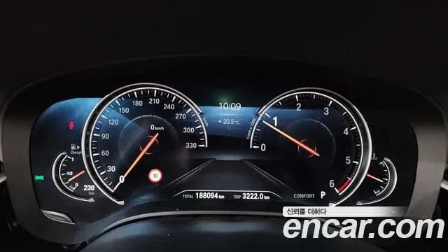 2018 BMW 5Series (G30) 520d M Sport Package Plus Sold VIN WBAJC3101JWB80731 – dashboard 2018 BMW 5Series (G30) 520d M Sport Package Plus Sold VIN WBAJC3101JWB80731 – dashboard