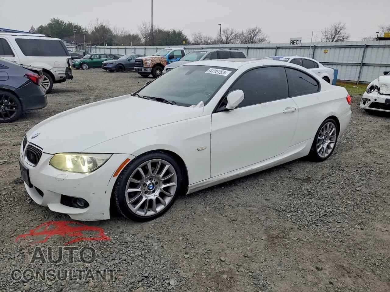 2011 BMW 3 SERIES Damaged VIN WBAKE5C57BE755342 – front exterior 2011 BMW 3 SERIES Damaged VIN WBAKE5C57BE755342 – front exterior