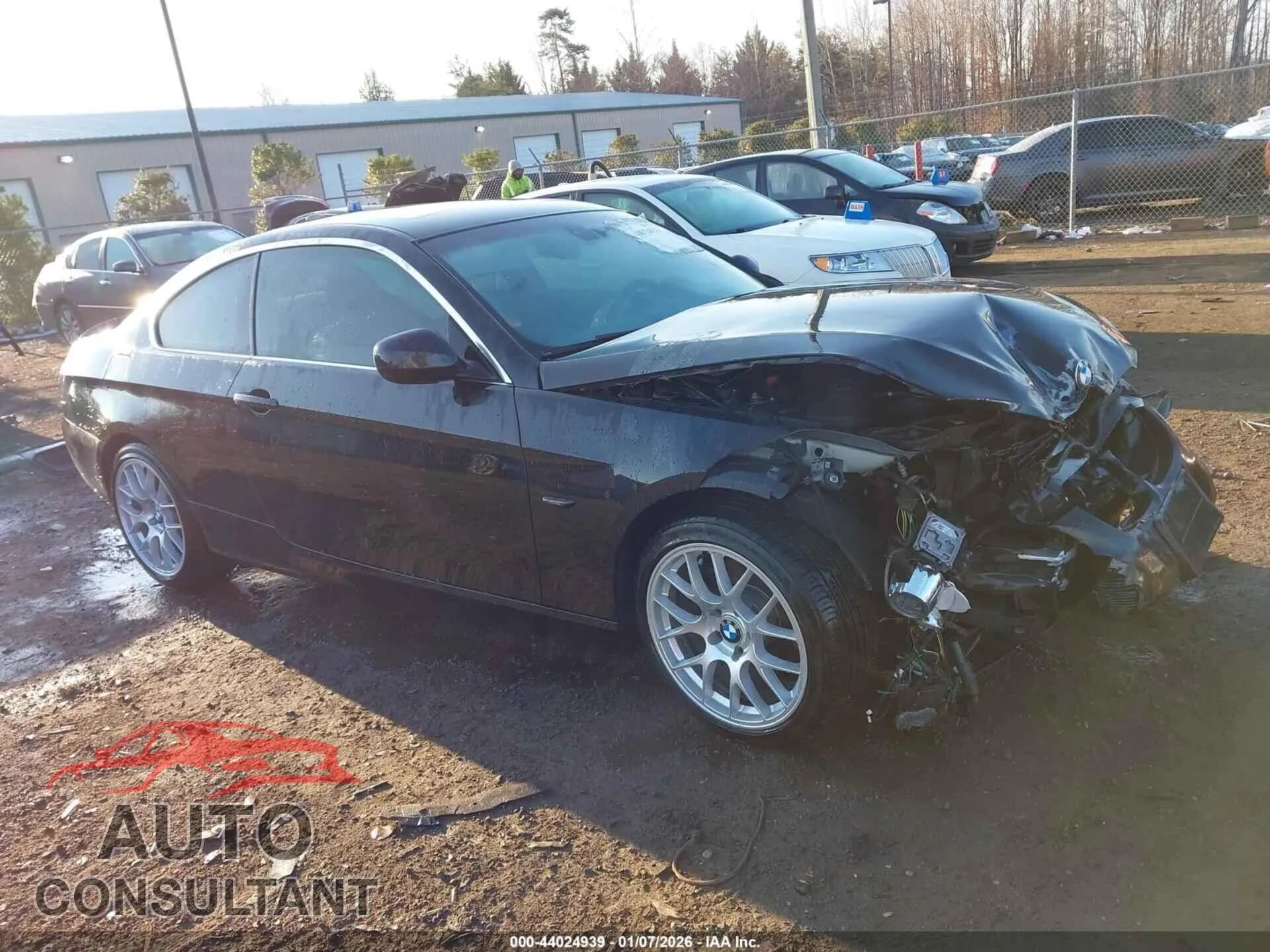 2011 BMW 328I Damaged VIN WBAKF3C50BE567649 – front exterior 2011 BMW 328I Damaged VIN WBAKF3C50BE567649 – front exterior
