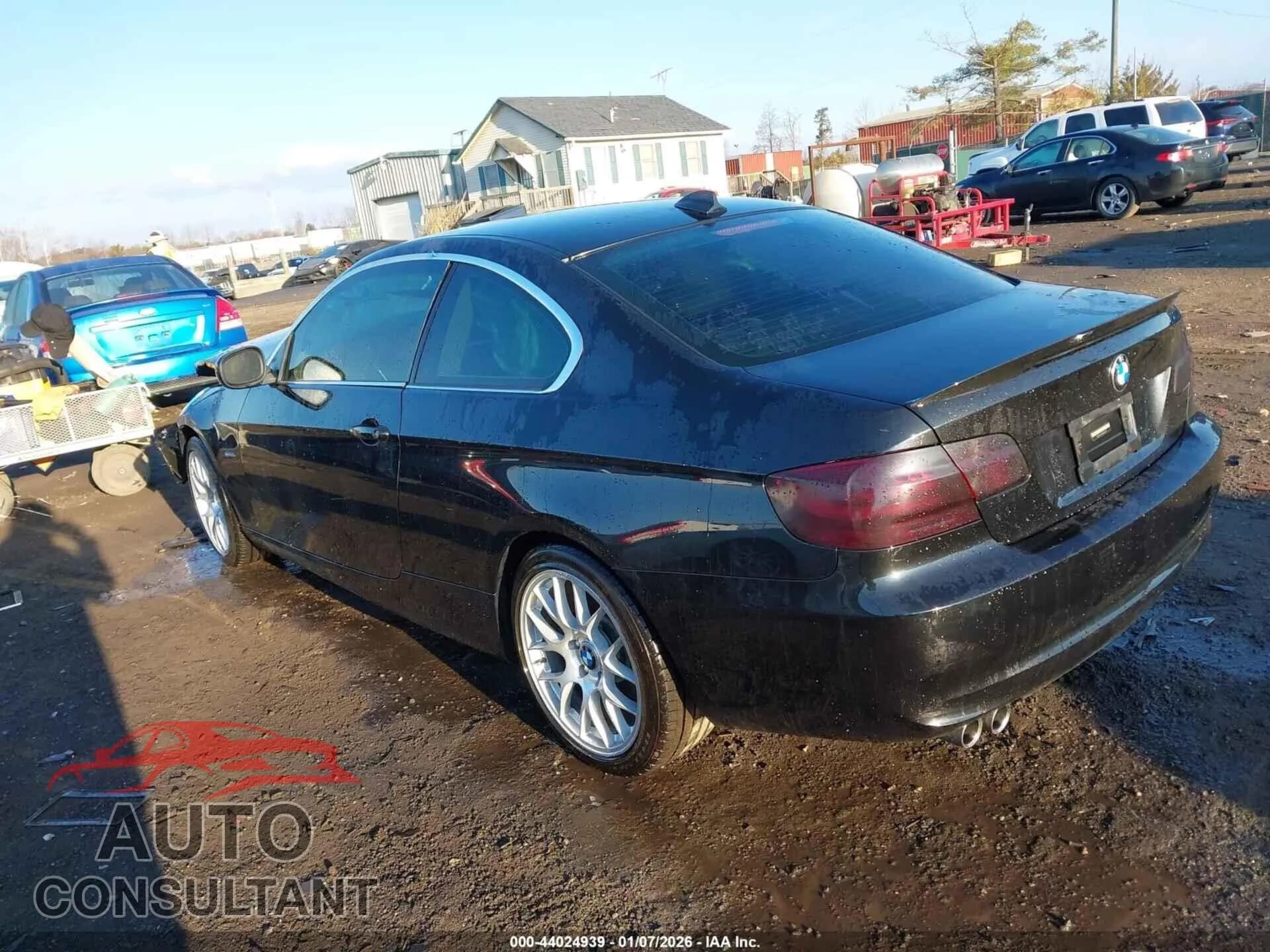 2011 BMW 328I Damaged VIN WBAKF3C50BE567649 – side profile 2011 BMW 328I Damaged VIN WBAKF3C50BE567649 – side profile