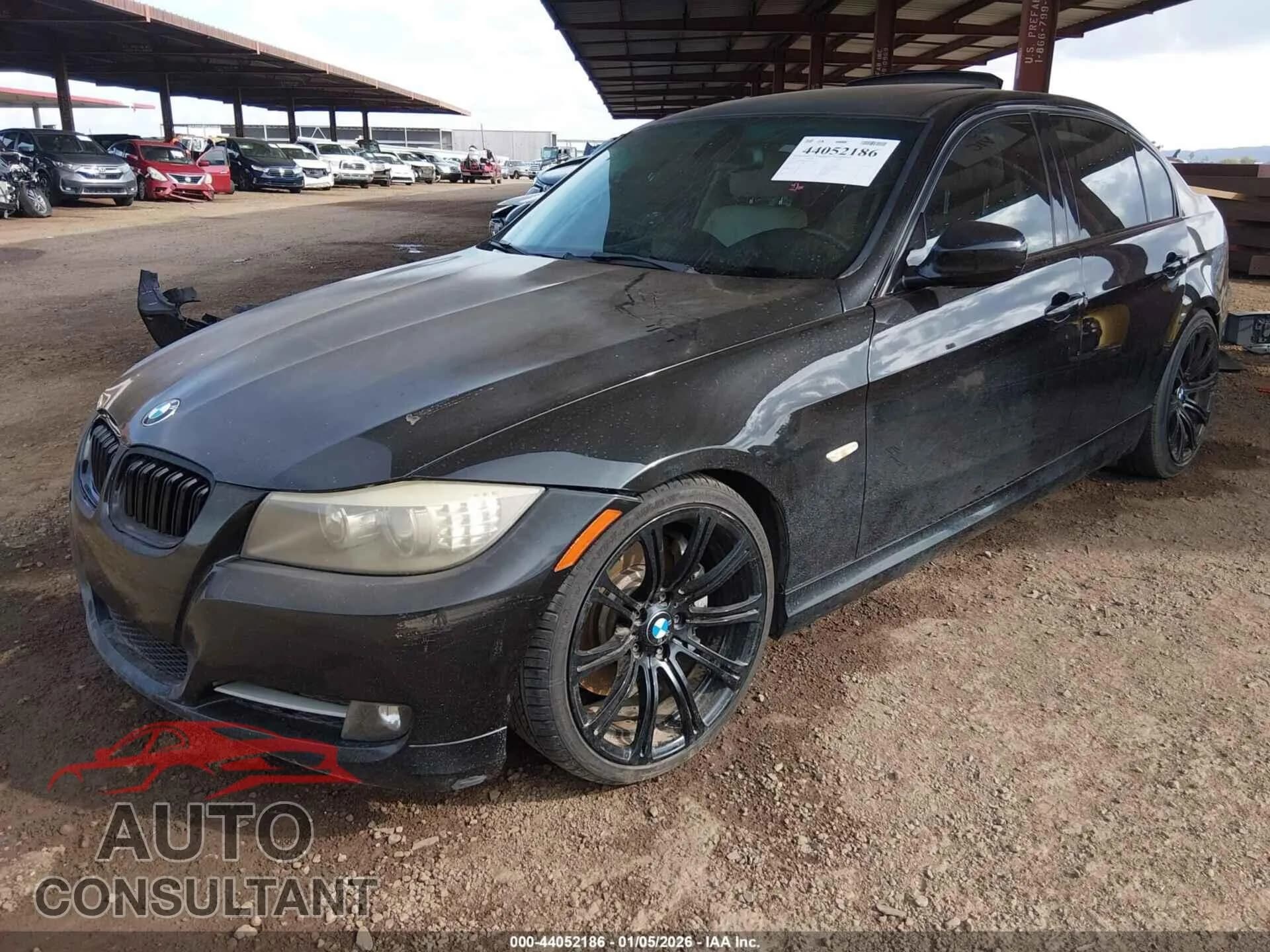 2011 BMW 335I Damaged VIN WBAPM5C56BE577335 – rear exterior 2011 BMW 335I Damaged VIN WBAPM5C56BE577335 – rear exterior