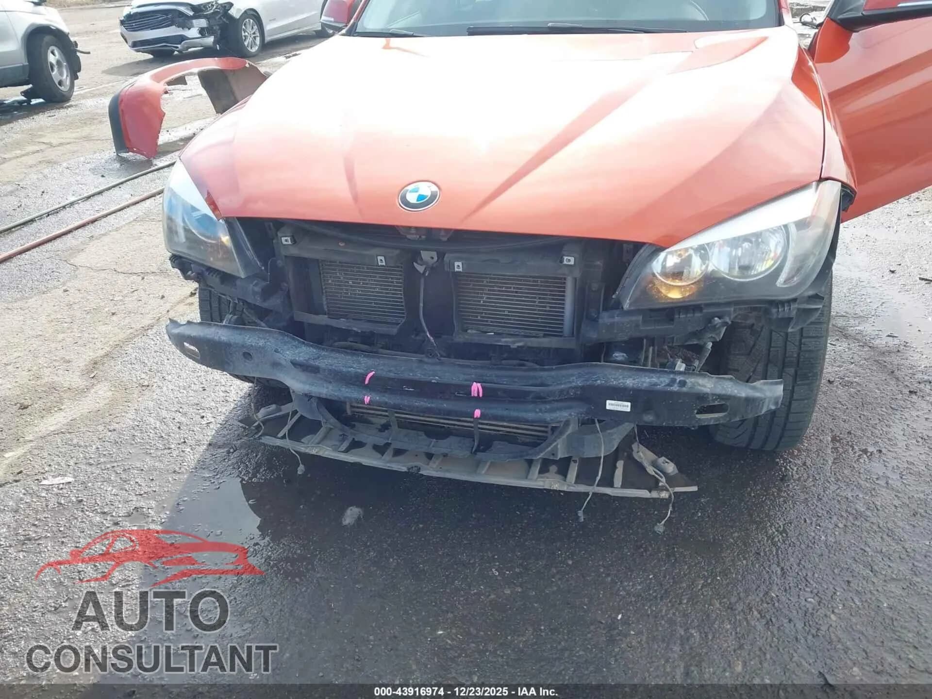 2014 BMW X1 Damaged VIN WBAVL1C52EVY15088 – engine bay 2014 BMW X1 Damaged VIN WBAVL1C52EVY15088 – engine bay