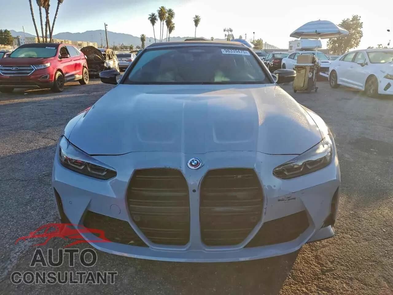 2023 BMW M4 Damaged VIN WBS33BA01PCL70972 – interior seats 2023 BMW M4 Damaged VIN WBS33BA01PCL70972 – interior seats