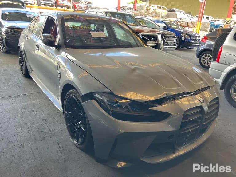 2023 BMW M3 Used VIN WBS42AY050FS09424 – engine bay 2023 BMW M3 Used VIN WBS42AY050FS09424 – engine bay