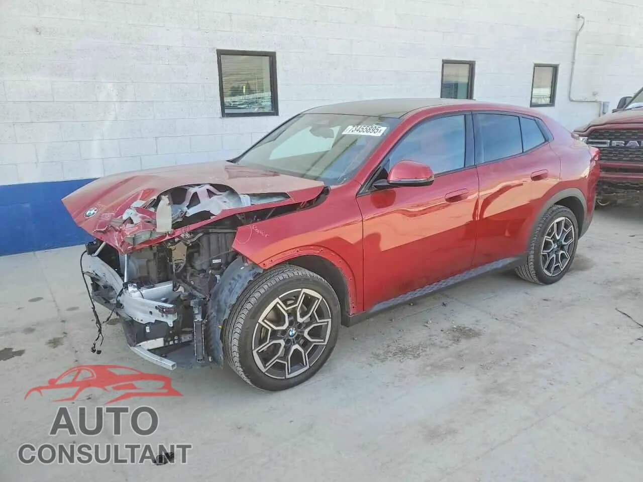 2024 BMW X2 Damaged VIN WBX63GM06R5Y53400 – front exterior 2024 BMW X2 Damaged VIN WBX63GM06R5Y53400 – front exterior