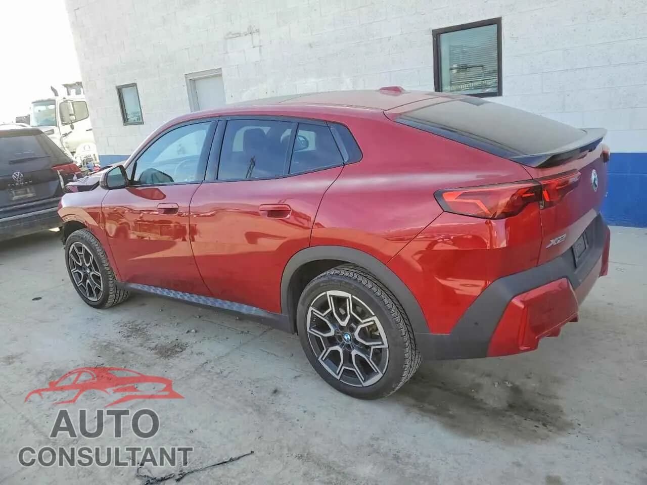 2024 BMW X2 Damaged VIN WBX63GM06R5Y53400 – rear exterior 2024 BMW X2 Damaged VIN WBX63GM06R5Y53400 – rear exterior