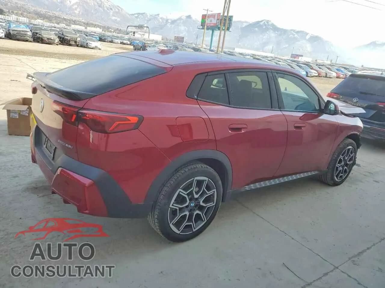 2024 BMW X2 Damaged VIN WBX63GM06R5Y53400 – side profile 2024 BMW X2 Damaged VIN WBX63GM06R5Y53400 – side profile
