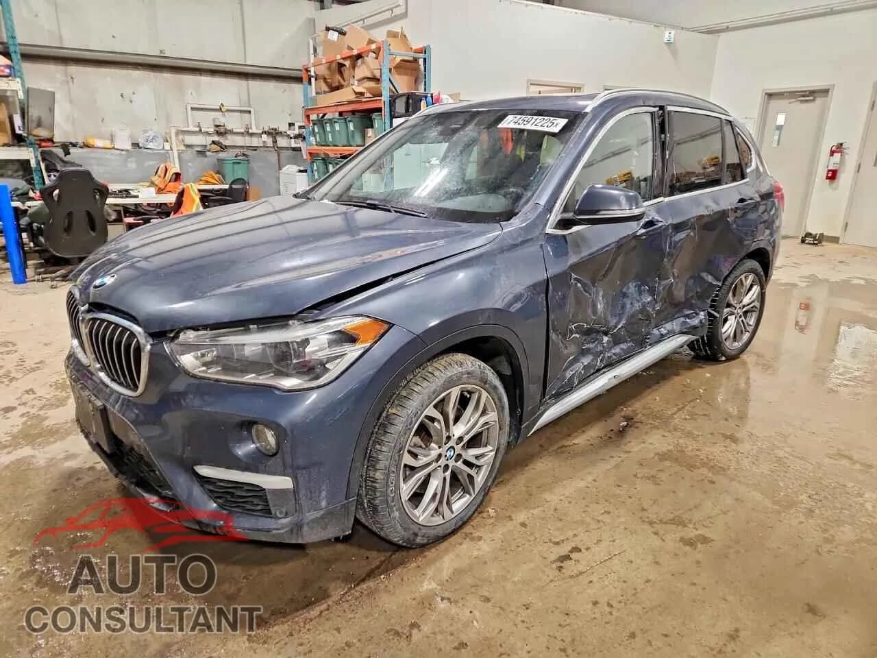 2019 BMW X1 Damaged VIN WBXHT3C56K5L35310 – front exterior 2019 BMW X1 Damaged VIN WBXHT3C56K5L35310 – front exterior