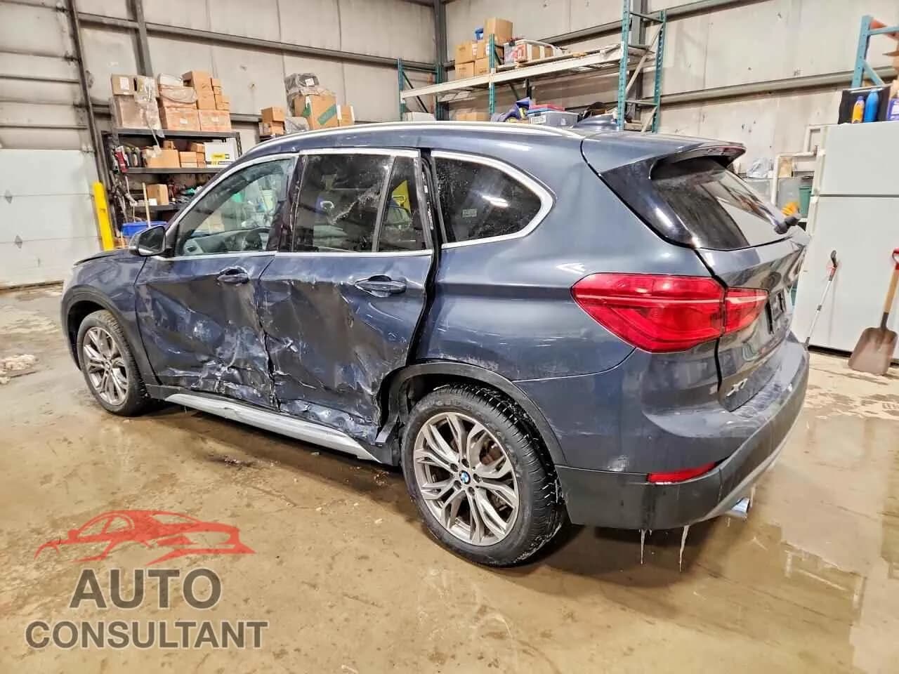 2019 BMW X1 Damaged VIN WBXHT3C56K5L35310 – rear exterior 2019 BMW X1 Damaged VIN WBXHT3C56K5L35310 – rear exterior