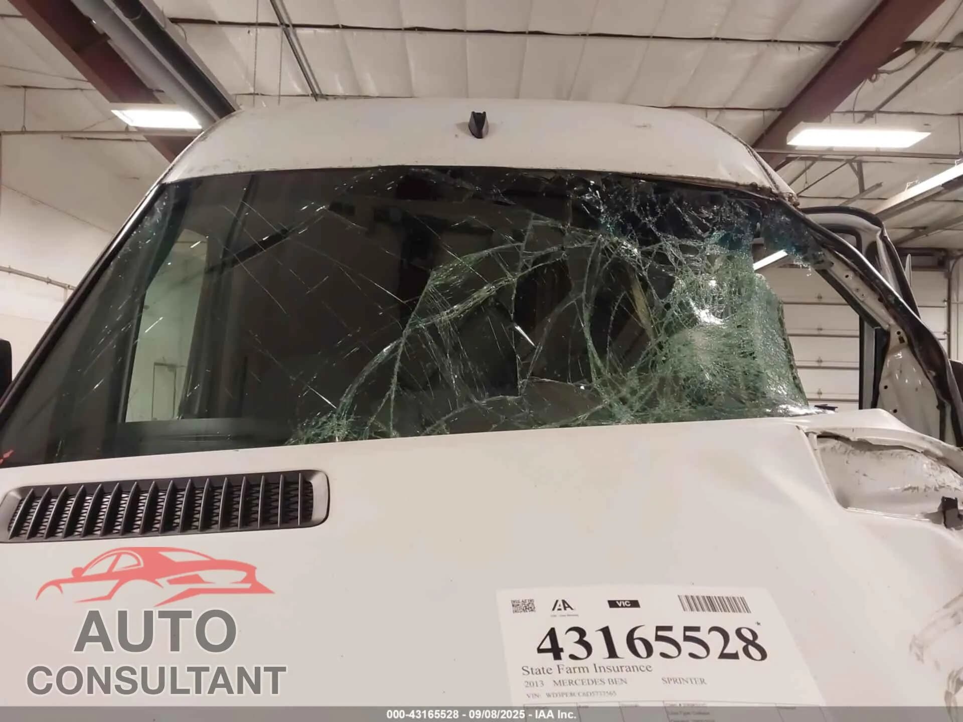 2013 MERCEDES-BENZ SPRINTER 2500 Damaged VIN WD3PE8CC6D5737565 – photo 13 2013 MERCEDES-BENZ SPRINTER 2500 Damaged VIN WD3PE8CC6D5737565 – photo 13