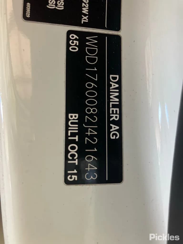 2016 Mercedes-Benz A200D Used VIN WDD1760082J421643 – odometer reading 2016 Mercedes-Benz A200D Used VIN WDD1760082J421643 – odometer reading