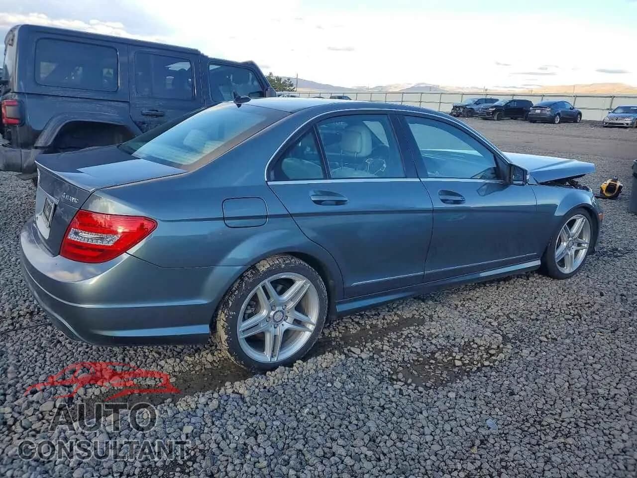 2012 MERCEDES-BENZ C-CLASS Damaged VIN WDDGF8BB7CR240050 – side profile 2012 MERCEDES-BENZ C-CLASS Damaged VIN WDDGF8BB7CR240050 – side profile