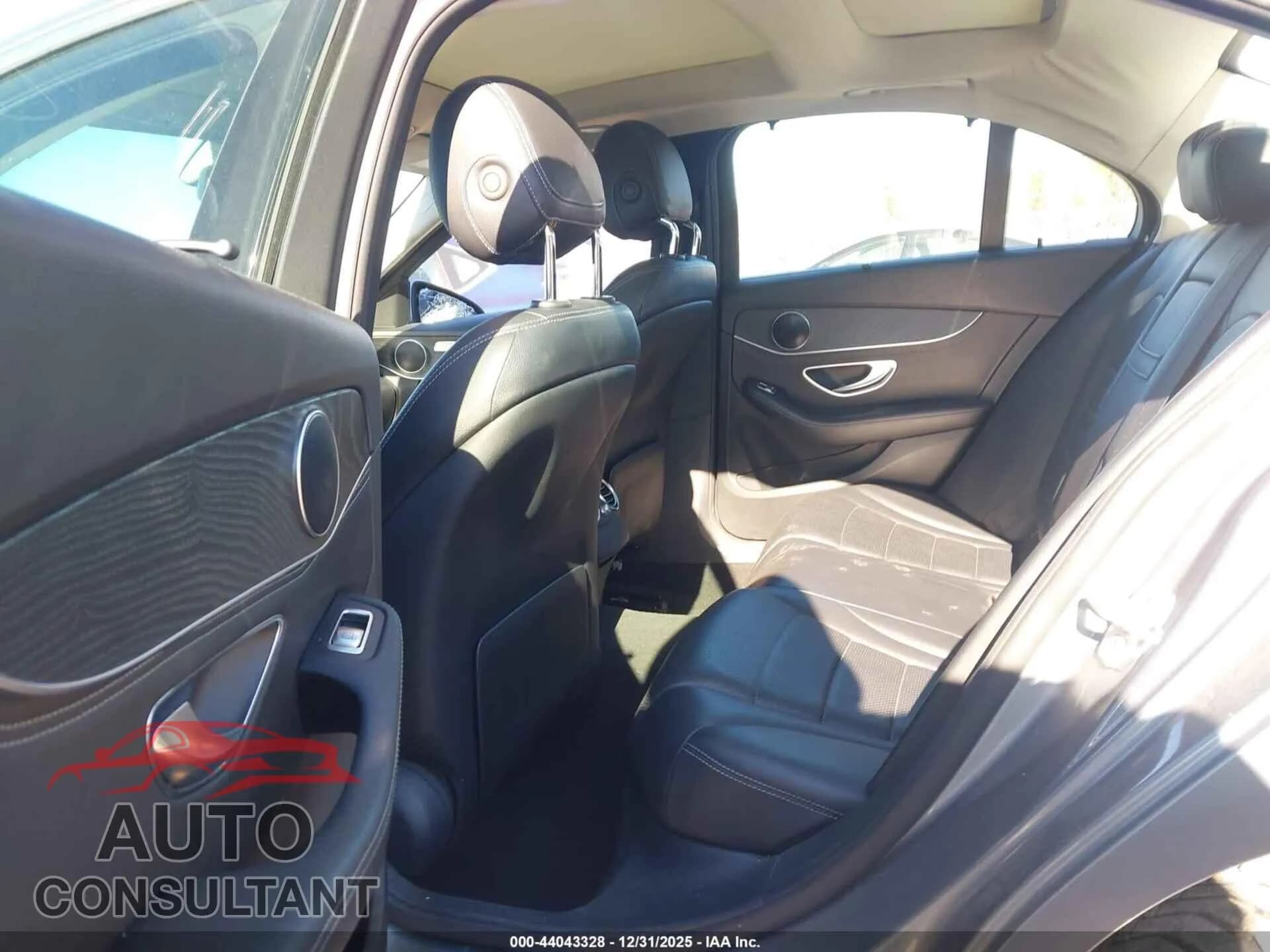 2016 MERCEDES-BENZ C 300 Damaged VIN WDDWF4KB3GR124998 – undercarriage 2016 MERCEDES-BENZ C 300 Damaged VIN WDDWF4KB3GR124998 – undercarriage