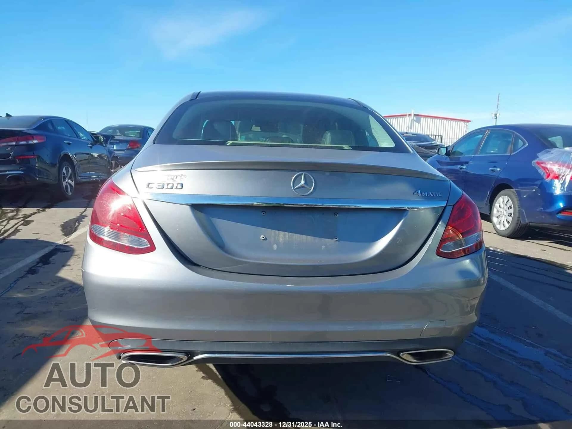 2016 MERCEDES-BENZ C 300 Damaged VIN WDDWF4KB3GR124998 – photo 16 2016 MERCEDES-BENZ C 300 Damaged VIN WDDWF4KB3GR124998 – photo 16