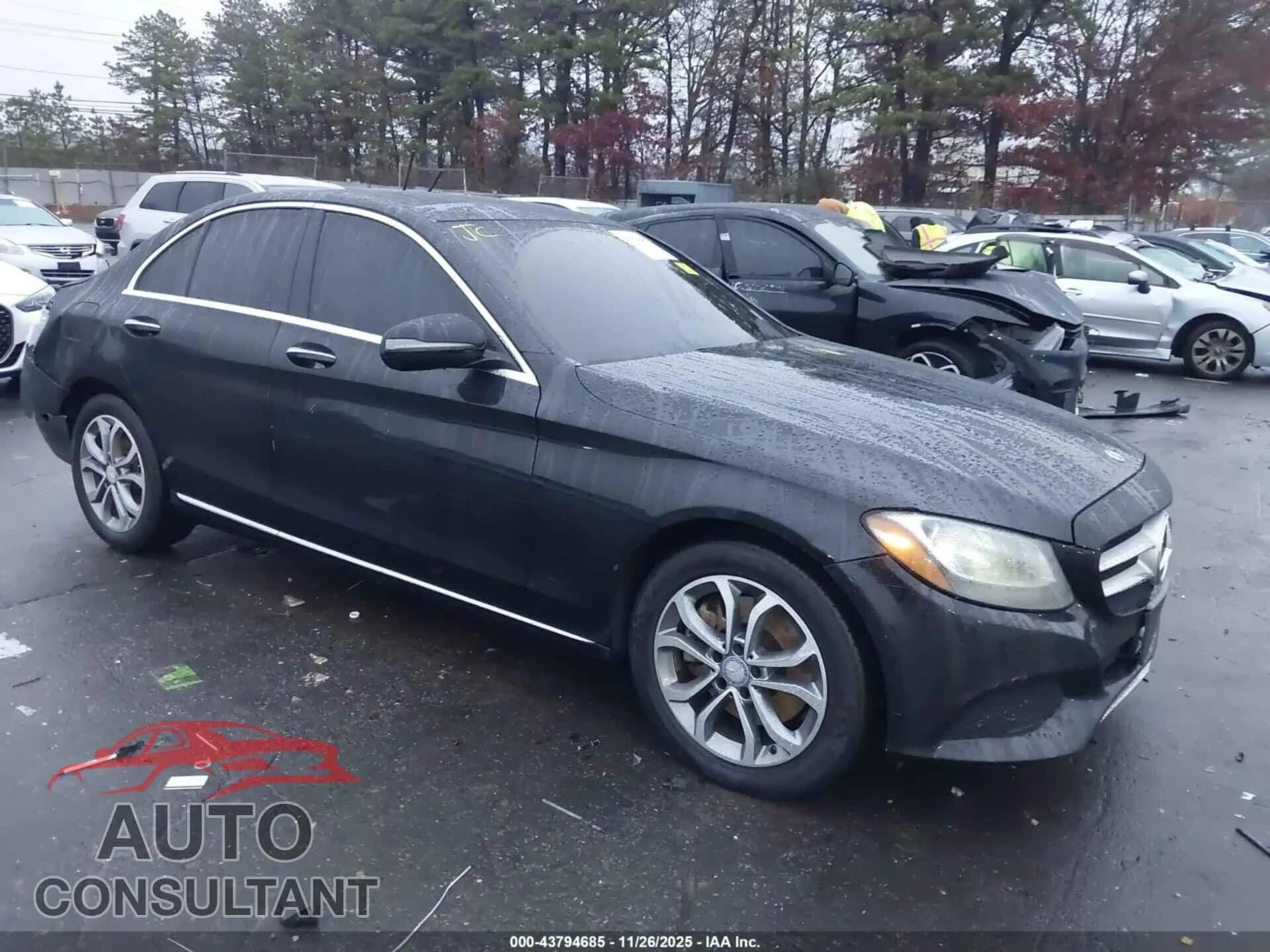 2018 MERCEDES-BENZ C 300 Damaged VIN WDDWF4KB9JR356254 – front exterior 2018 MERCEDES-BENZ C 300 Damaged VIN WDDWF4KB9JR356254 – front exterior