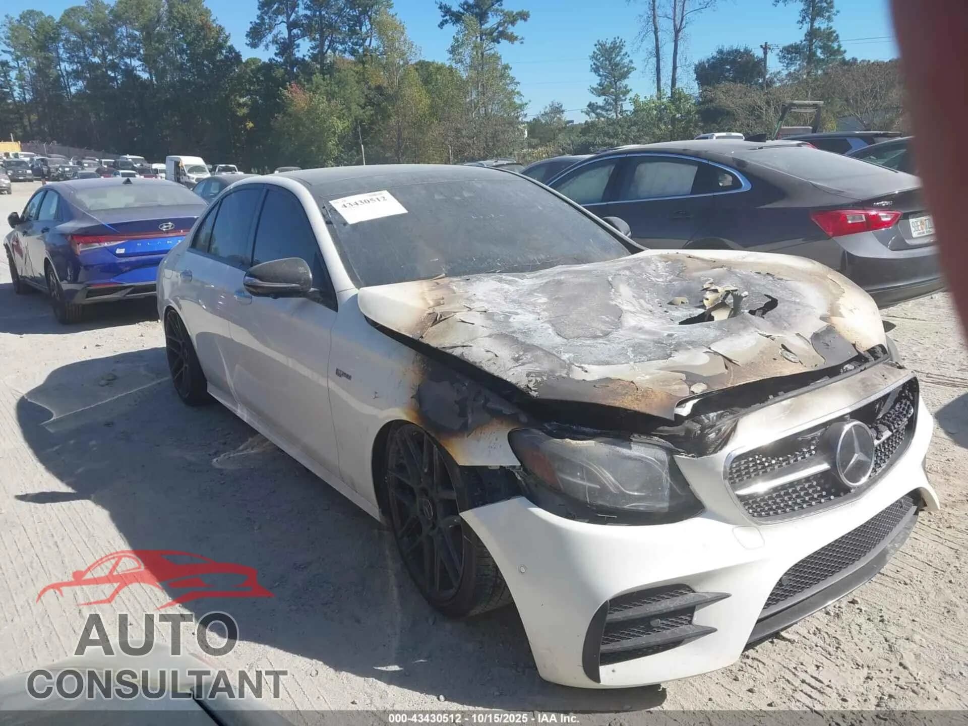 2018 MERCEDES-BENZ AMG E 43 Damaged VIN WDDZF6EB9JA362056 – front exterior 2018 MERCEDES-BENZ AMG E 43 Damaged VIN WDDZF6EB9JA362056 – front exterior