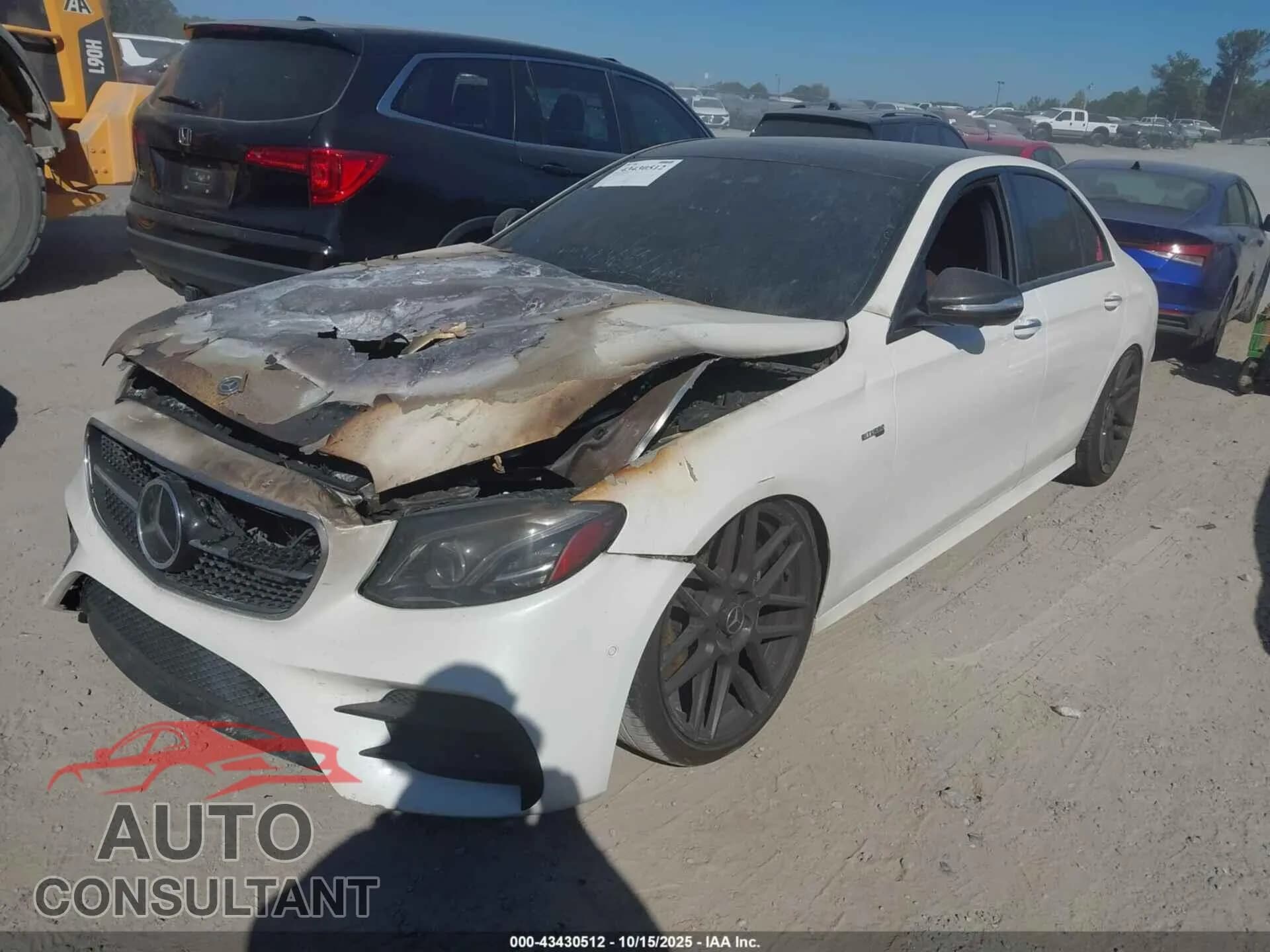2018 MERCEDES-BENZ AMG E 43 Damaged VIN WDDZF6EB9JA362056 – rear exterior 2018 MERCEDES-BENZ AMG E 43 Damaged VIN WDDZF6EB9JA362056 – rear exterior