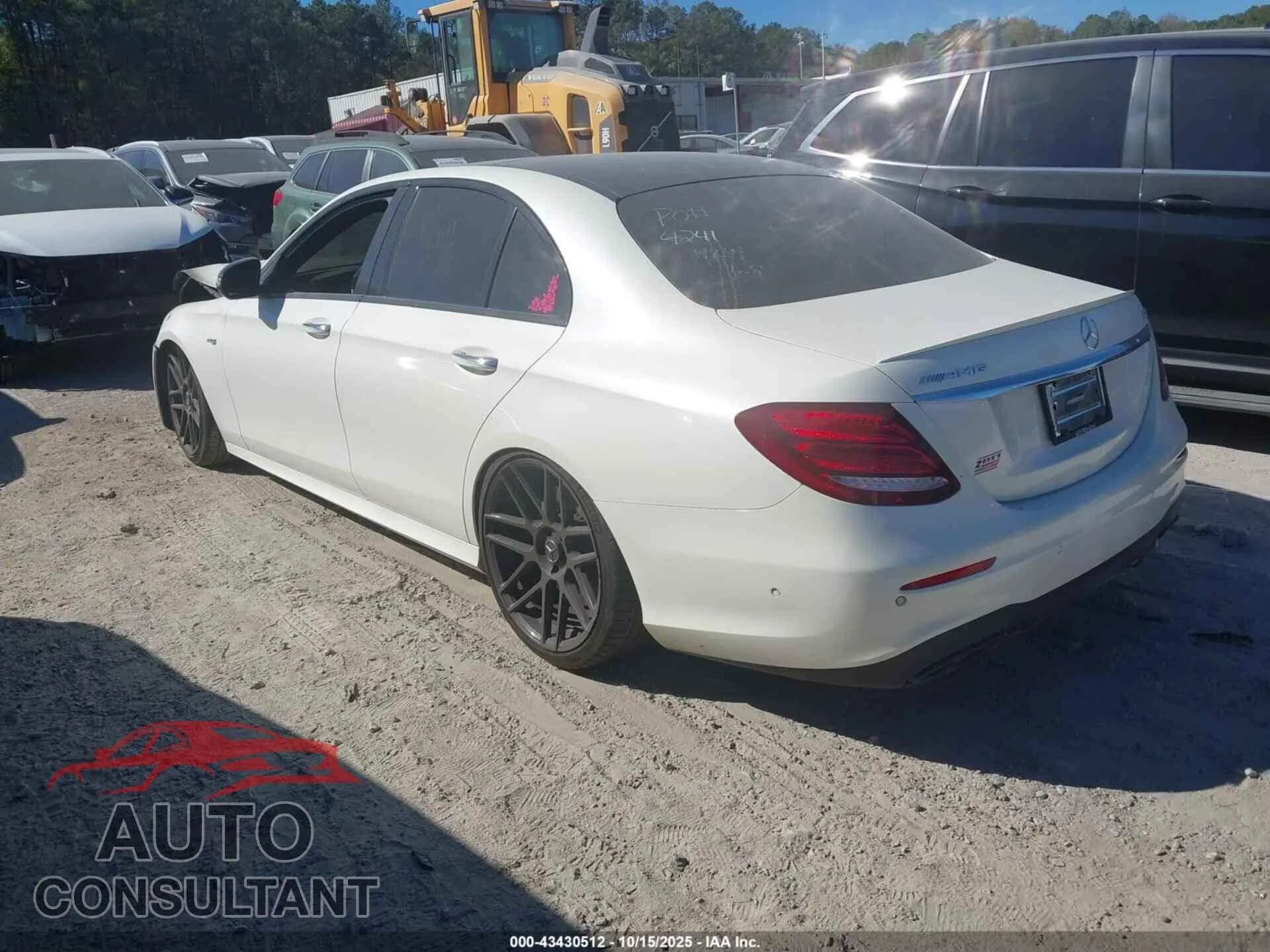 2018 MERCEDES-BENZ AMG E 43 Damaged VIN WDDZF6EB9JA362056 – side profile 2018 MERCEDES-BENZ AMG E 43 Damaged VIN WDDZF6EB9JA362056 – side profile