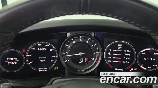 2021 Porsche 911 (992) Carrera Sold VIN WP0AA2993MS205918 – dashboard 2021 Porsche 911 (992) Carrera Sold VIN WP0AA2993MS205918 – dashboard