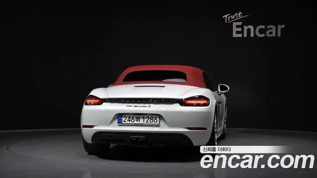 2020 Porsche 718 Boxster 2.0 Sold VIN WP0CA2983LS214147 – rear exterior 2020 Porsche 718 Boxster 2.0 Sold VIN WP0CA2983LS214147 – rear exterior