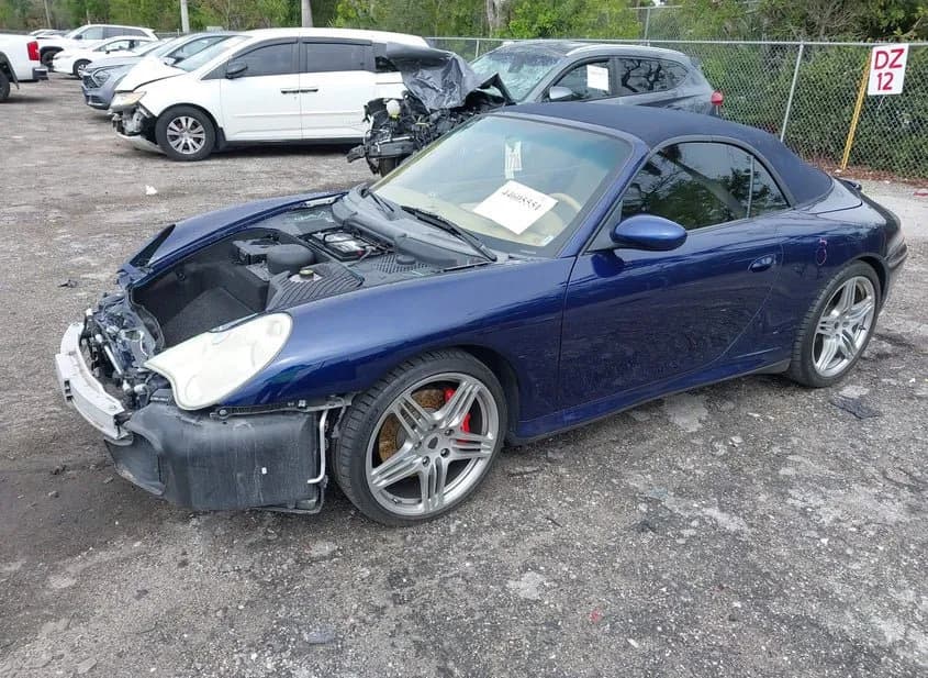 2004 PORSCHE 911 Used VIN WP0CA29924S653124 – side profile 2004 PORSCHE 911 Used VIN WP0CA29924S653124 – side profile