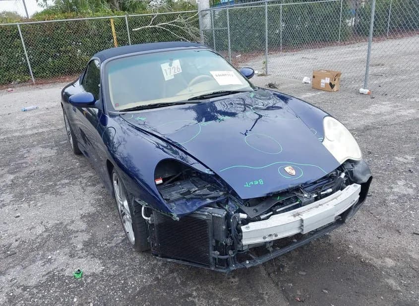 2004 PORSCHE 911 Used VIN WP0CA29924S653124 – odometer reading 2004 PORSCHE 911 Used VIN WP0CA29924S653124 – odometer reading