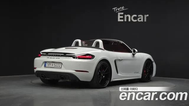 2022 Porsche 718 Boxster 4.0 GTS Sold VIN WP0CD2980NS228453 – exterior detail 2022 Porsche 718 Boxster 4.0 GTS Sold VIN WP0CD2980NS228453 – exterior detail