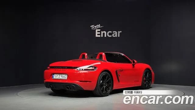 2022 Porsche 718 Boxster 4.0 GTS Sold VIN WP0CD2984NS228472 – rear exterior 2022 Porsche 718 Boxster 4.0 GTS Sold VIN WP0CD2984NS228472 – rear exterior