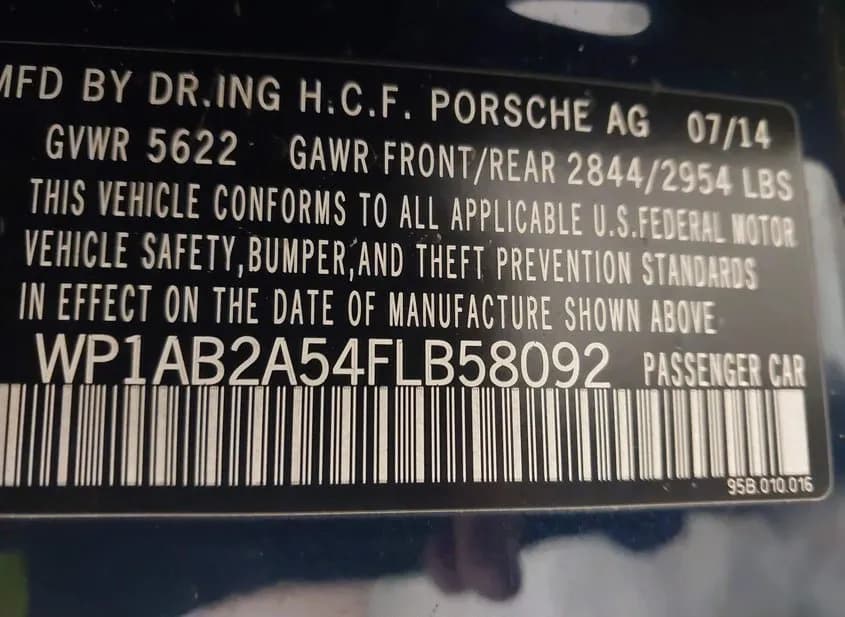 2015 PORSCHE Macan Used VIN WP1AB2A54FLB58092 – photo 15 2015 PORSCHE Macan Used VIN WP1AB2A54FLB58092 – photo 15