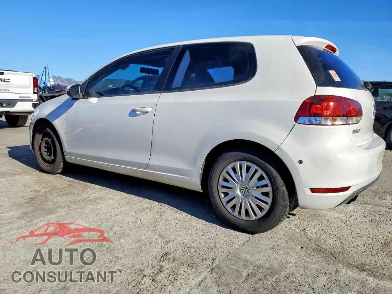 2010 VOLKSWAGEN GOLF Damaged VIN WVWBB7AJ6AW303575 – rear exterior 2010 VOLKSWAGEN GOLF Damaged VIN WVWBB7AJ6AW303575 – rear exterior