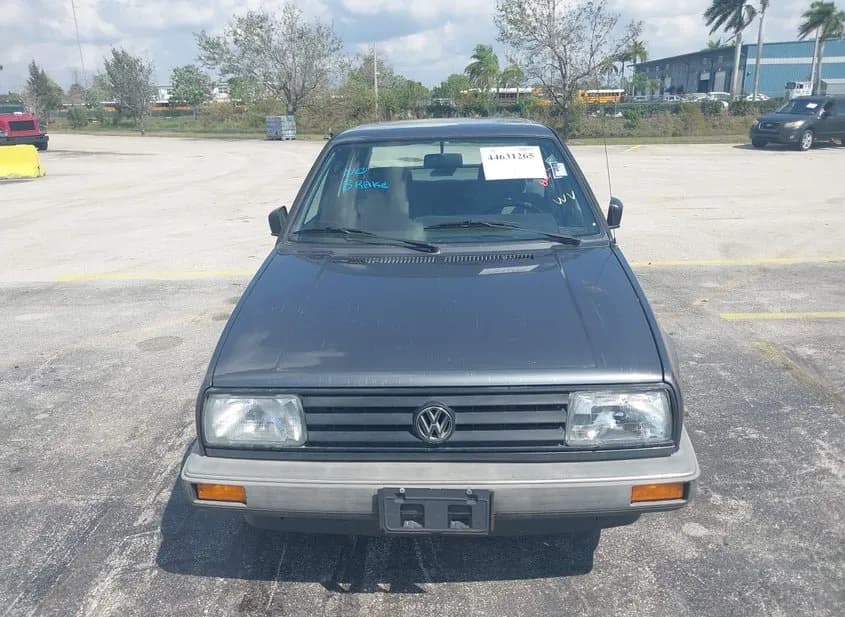 1989 VOLKSWAGEN JETTA Used VIN WVWRB11G6KW076583 – odometer reading 1989 VOLKSWAGEN JETTA Used VIN WVWRB11G6KW076583 – odometer reading